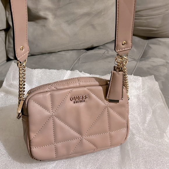 6. Pink Guess Crossbody-Excellent - Picture 2 of 10